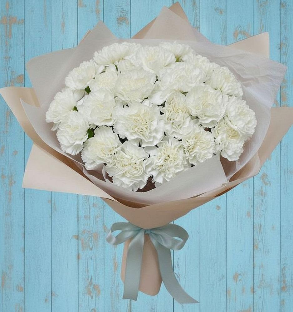 Букет цветов из: Гвоздики в Двубратском