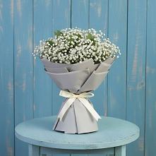 Букет цветов из:  Гипсофила в Двубратском