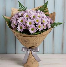 Букет цветов из:  Хризантемы в Двубратском