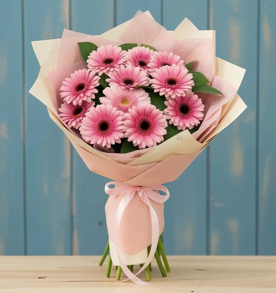 Букет цветов из: Герберы в Двубратском