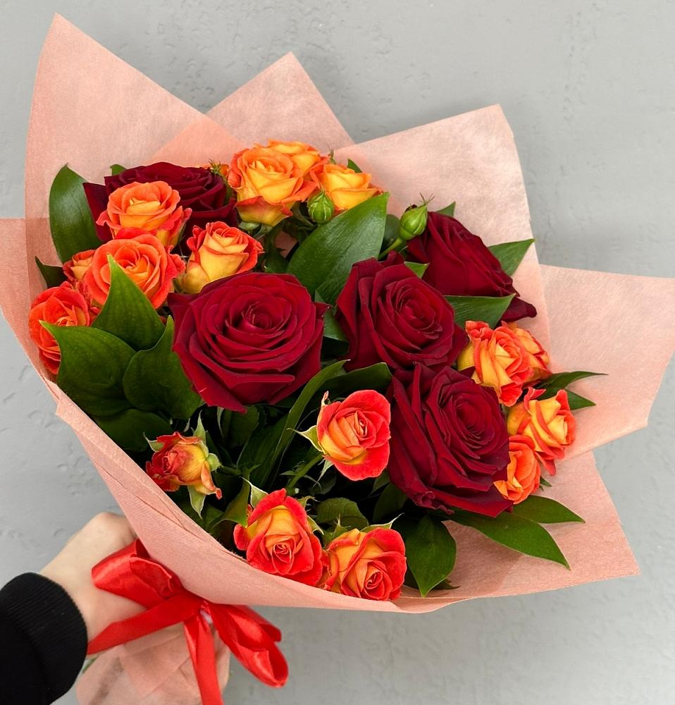 Букет Любовь и восторг в Двубратском