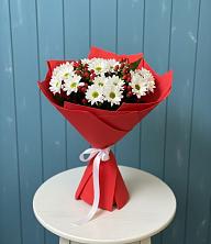 Букет цветов из:  Хризантемы в Двубратском