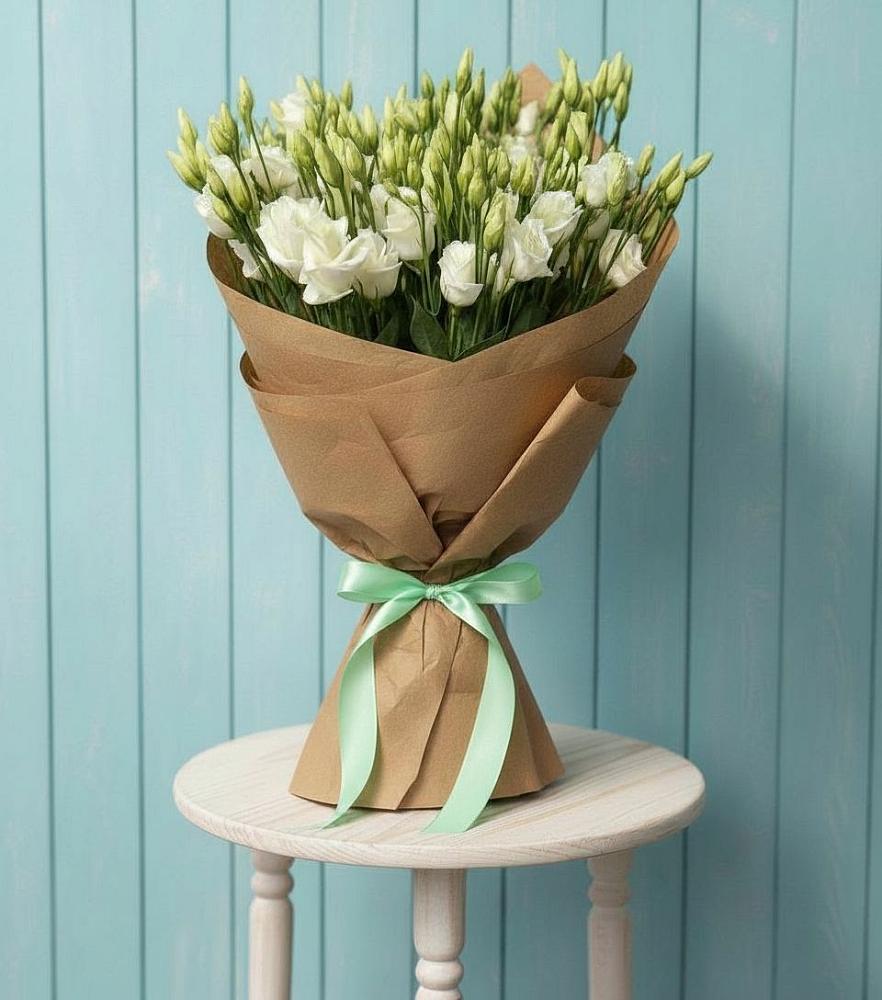 Букет цветов из: Лизиантусы в Двубратском