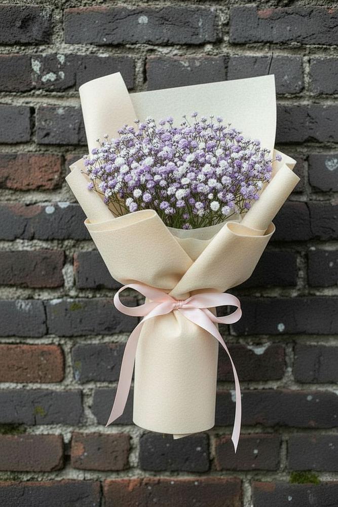 Букет цветов из: Гипсофила в Двубратском