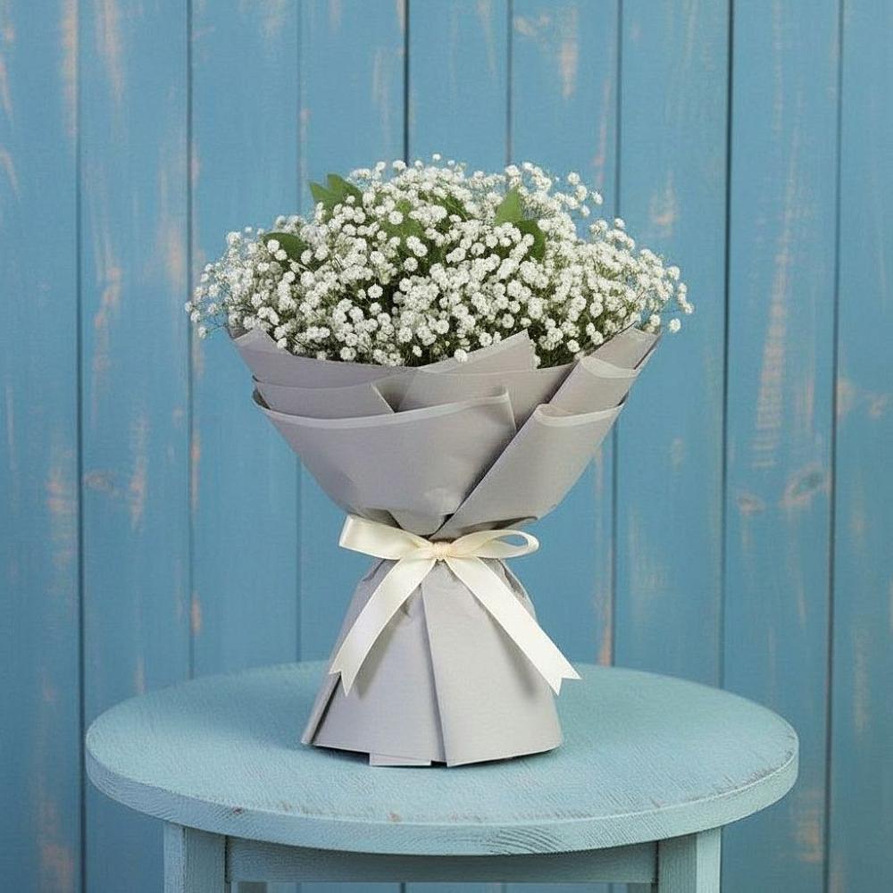 Букет цветов из: Гипсофила в Двубратском