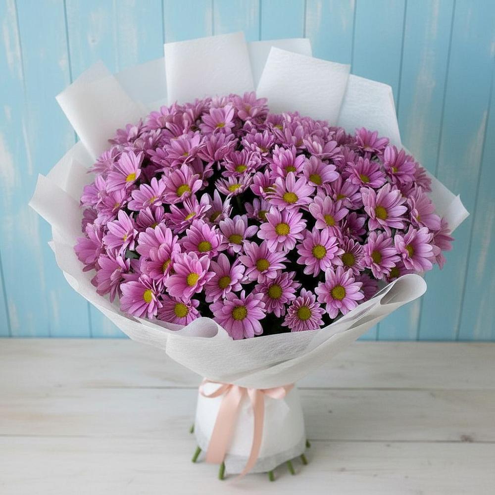 Букет цветов из: Хризантемы в Двубратском