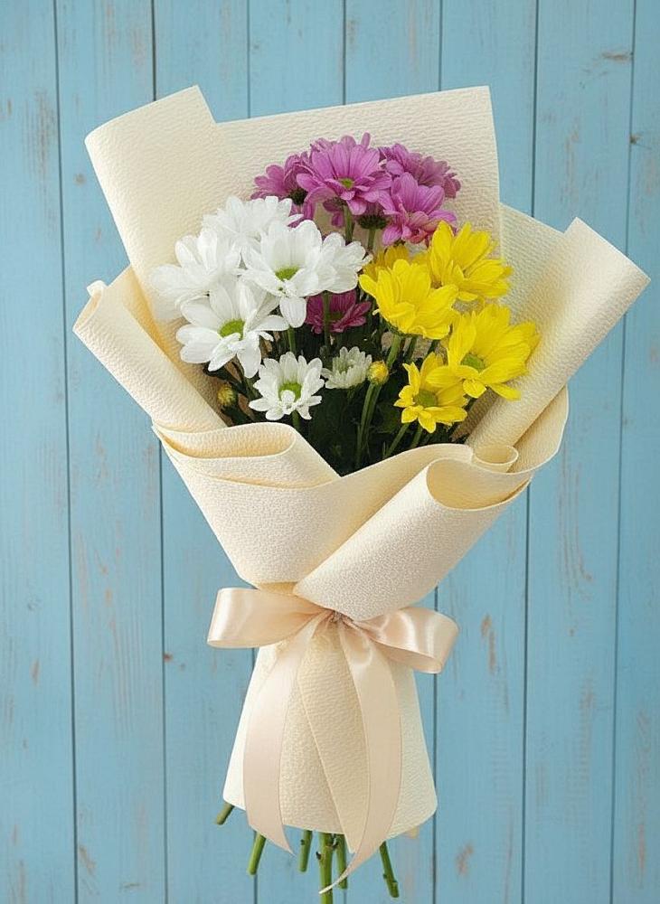 Букет цветов из: Хризантемы в Двубратском