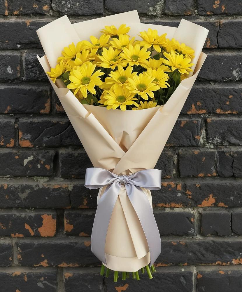 Букет цветов из: Хризантемы в Двубратском