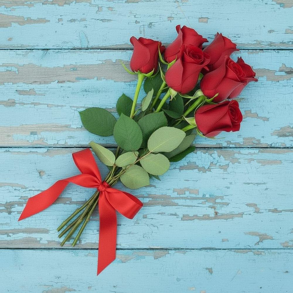 Букет Красные розы в Двубратском