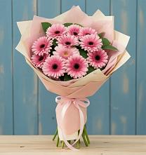 Букет цветов из:  Герберы в Двубратском